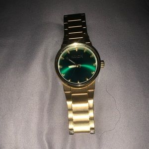 Nixon Canon Watch Gold & Green